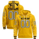 West Virginia Mountaineers 2024 Custom Pullover Hoodie