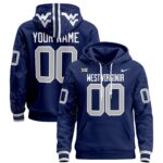 West Virginia Mountaineers 2024 Custom Pullover Hoodie