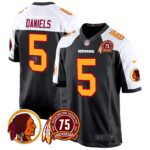 Men’s Washington Redskins 75th Patch Throwback Game Jersey – All Stitched
