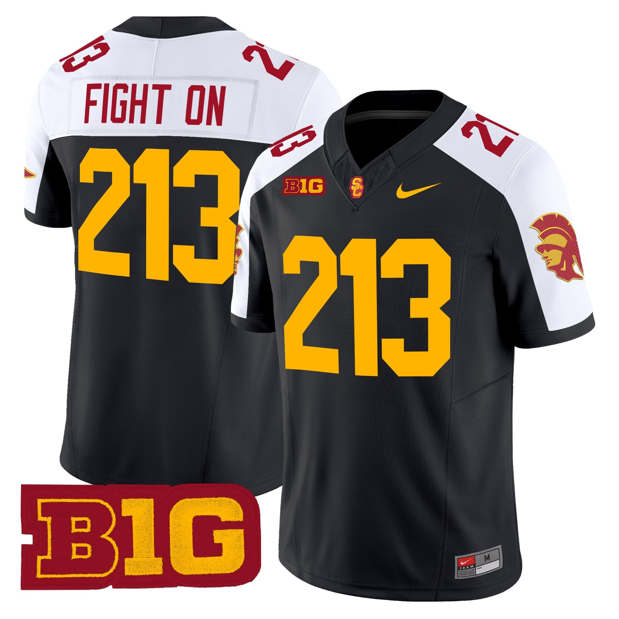Men’s USC Trojans Throwback 2025 Vapor Limited Jersey – All Stitched