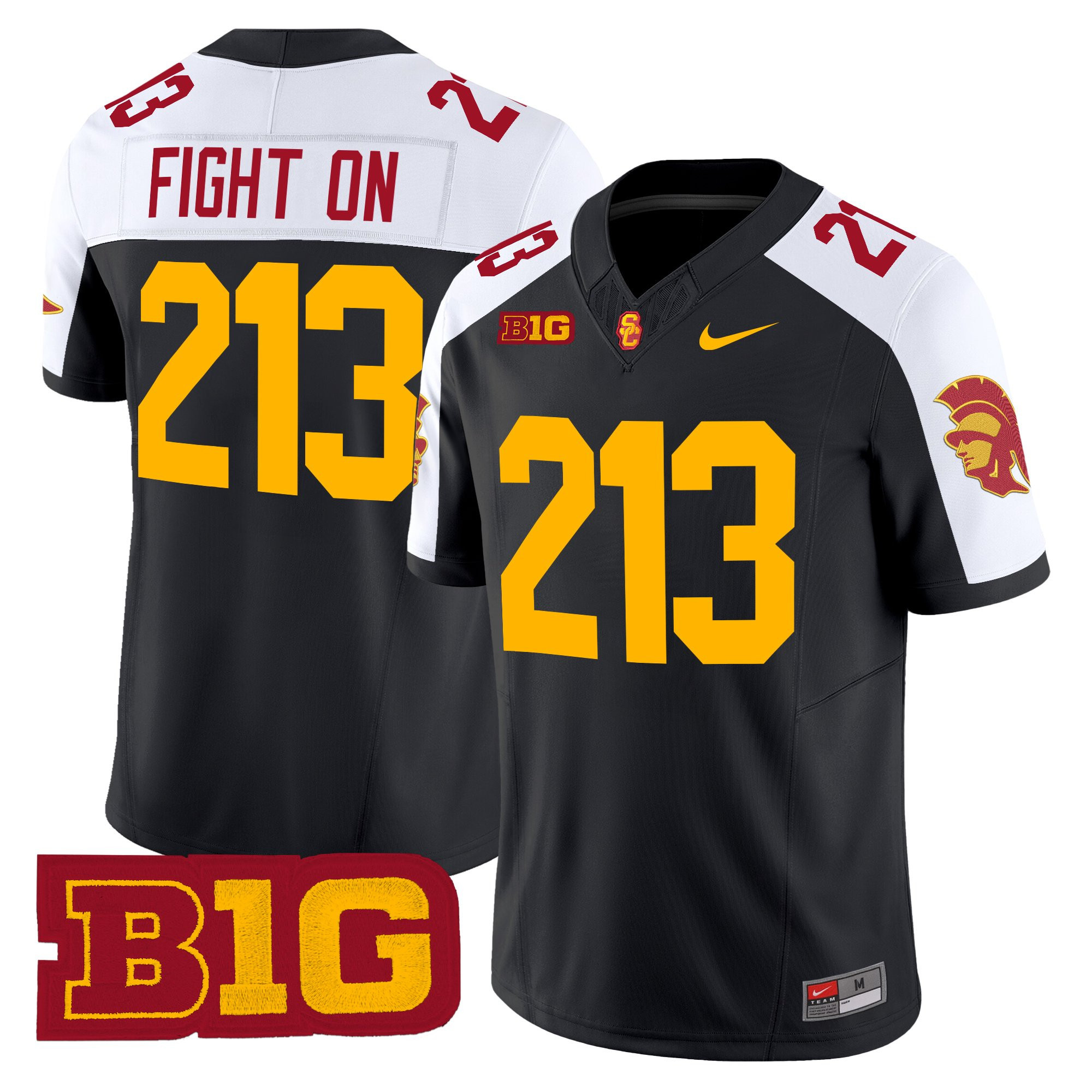 Men’s USC Trojans Throwback 2025 Vapor Limited Jersey – All Stitched