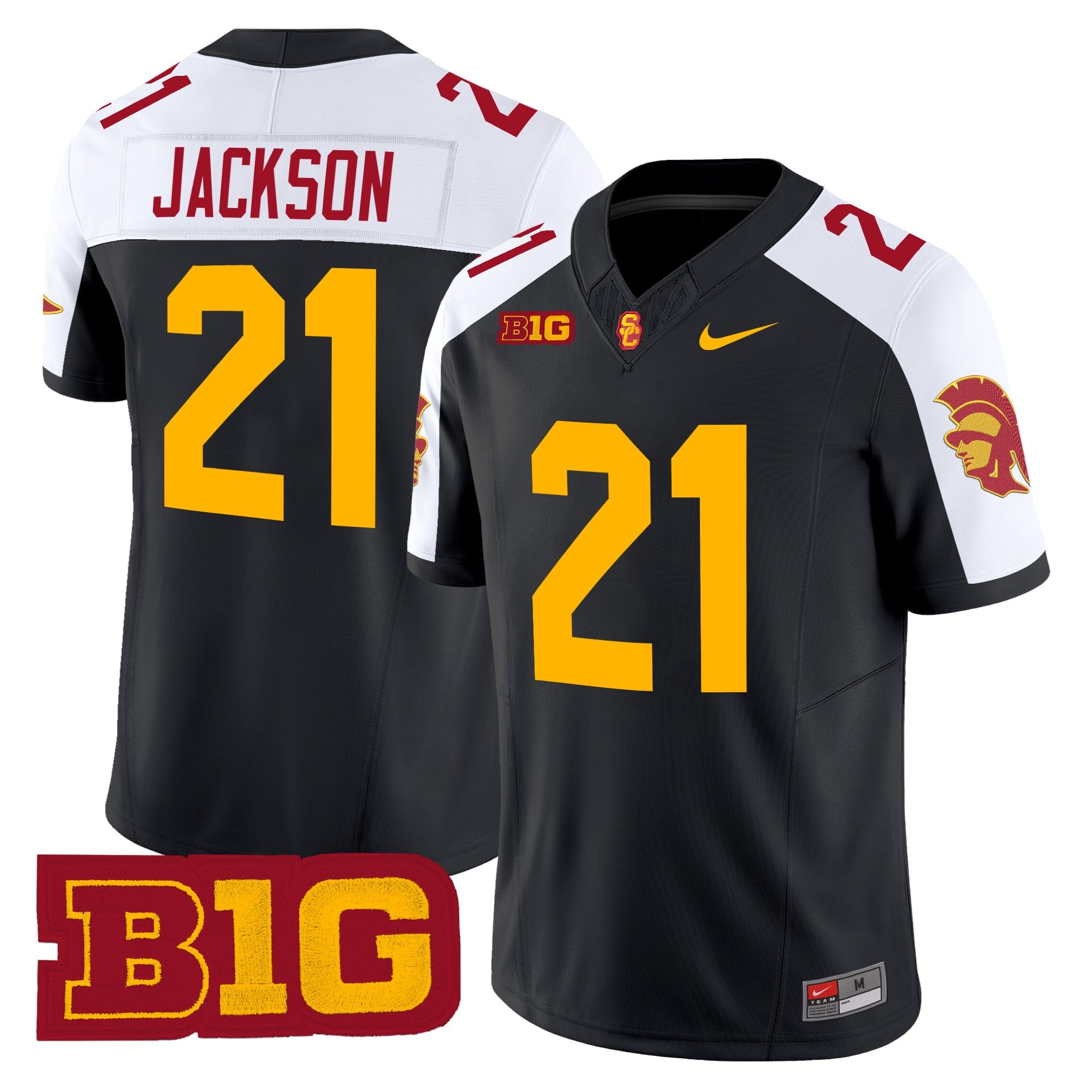 Men’s USC Trojans Throwback 2025 Vapor Limited Jersey – All Stitched
