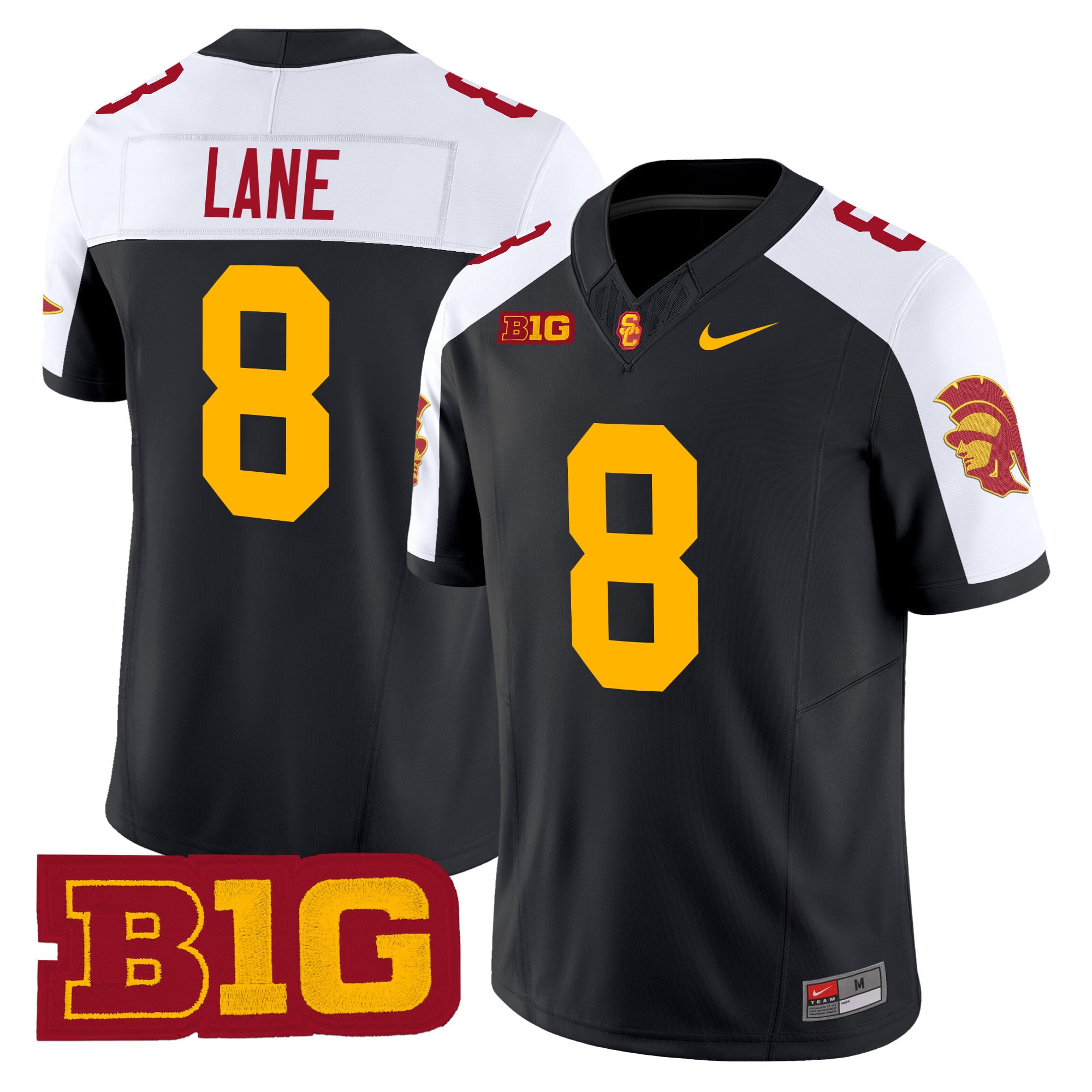 Men’s USC Trojans Throwback 2025 Vapor Limited Jersey – All Stitched