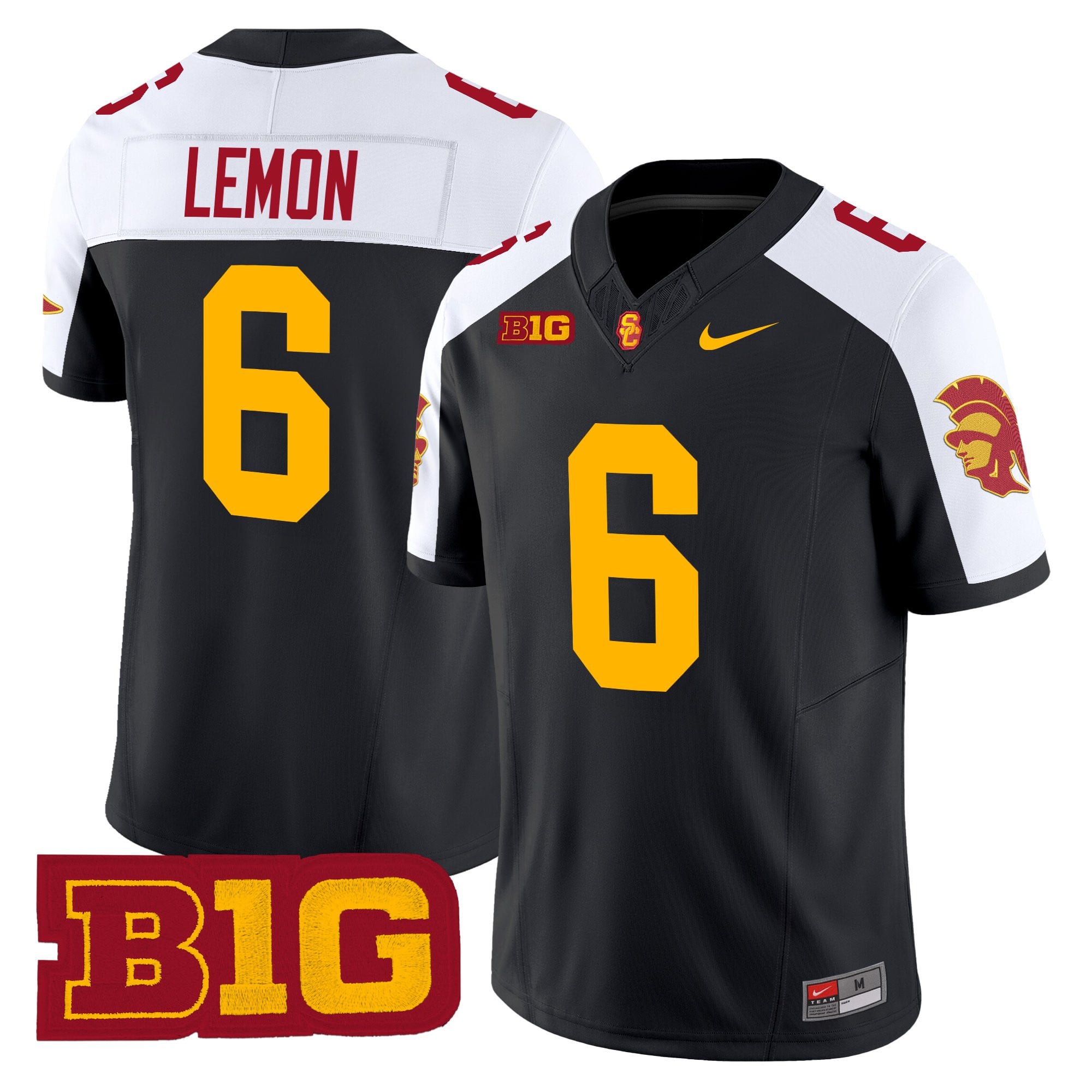 Men’s USC Trojans Throwback 2025 Vapor Limited Jersey – All Stitched
