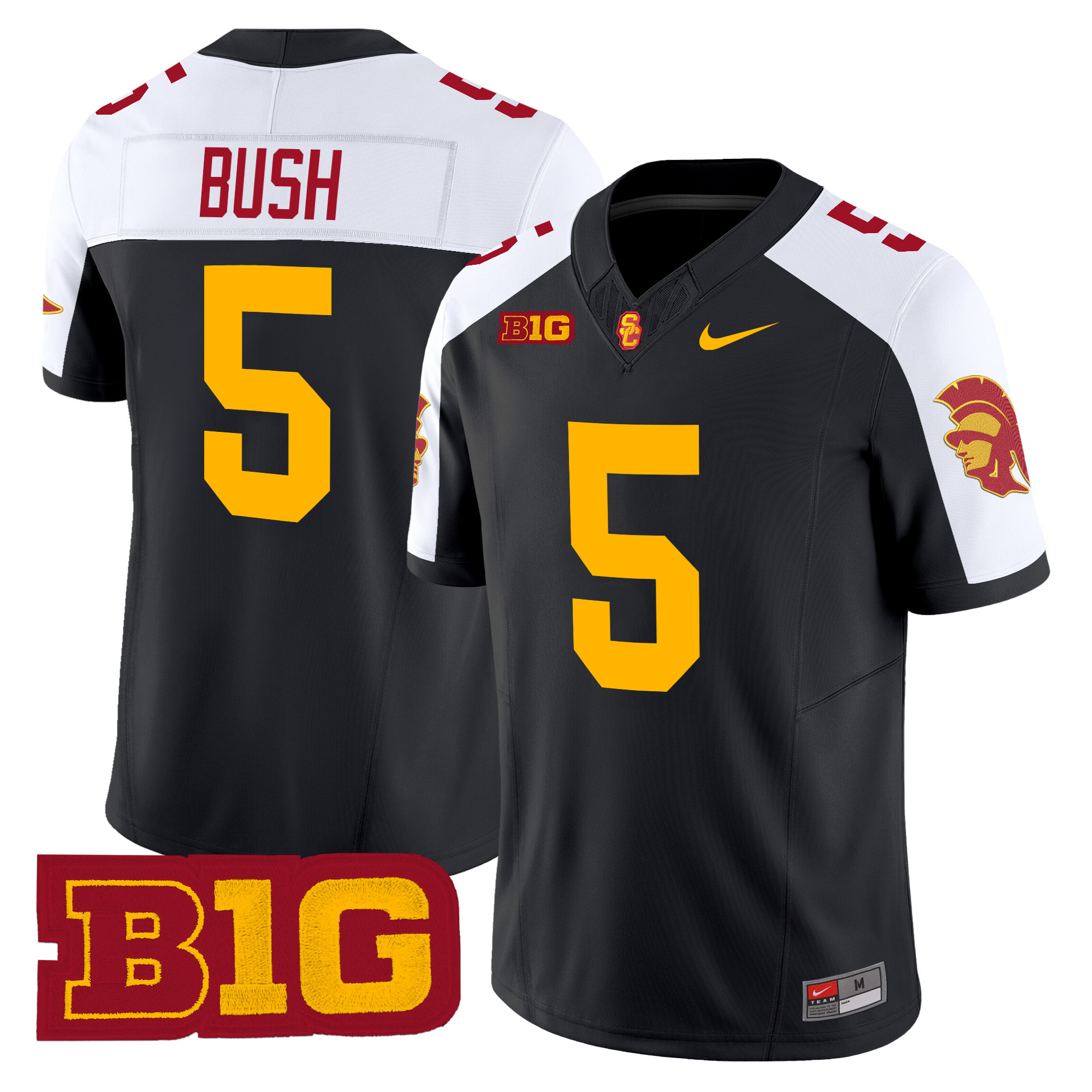 Men’s USC Trojans Throwback 2025 Vapor Limited Jersey – All Stitched
