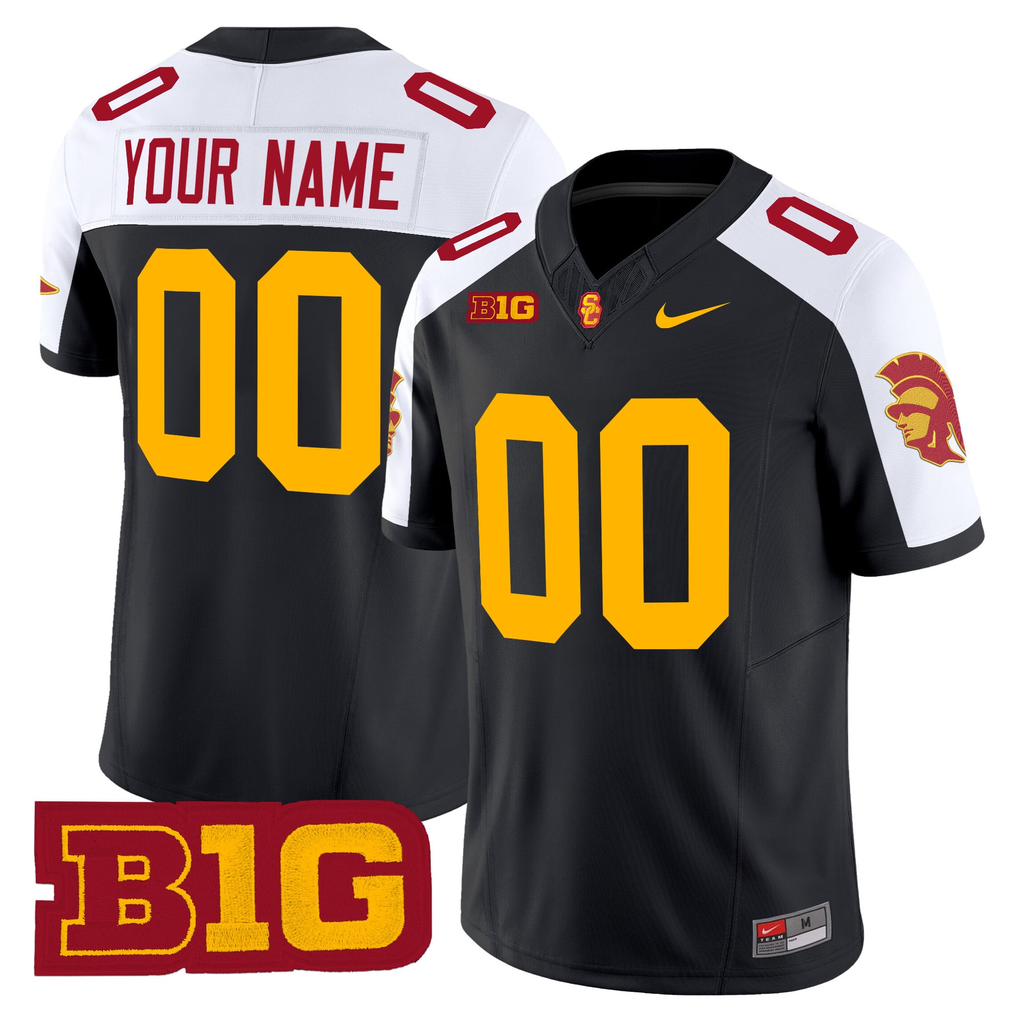 USC Trojans Throwback 2025 Vapor Limited Custom Jersey – All Stitched