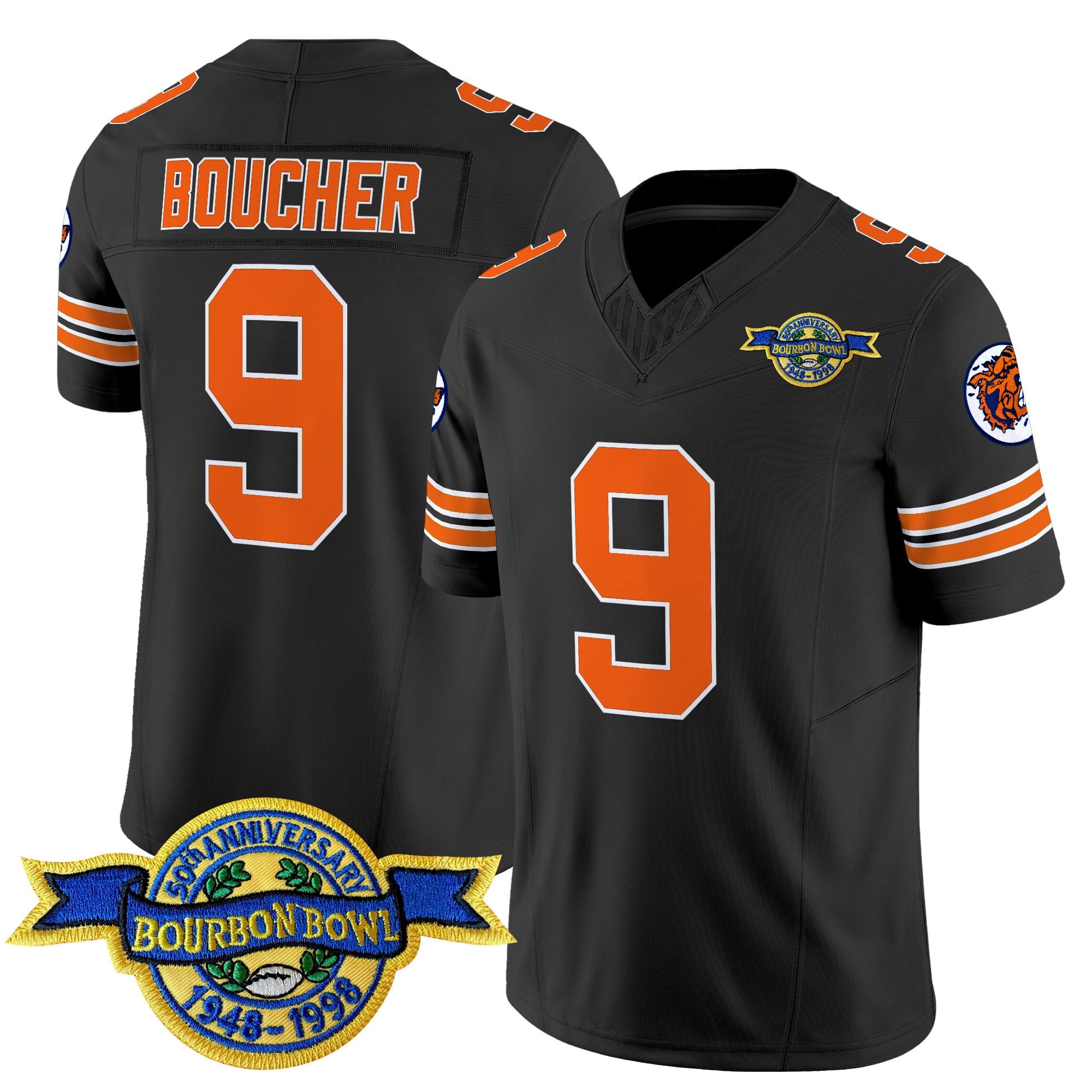 Men’s the Waterboy ‘Bobby Boucher’ Vapor Limited Jersey – All Stitched