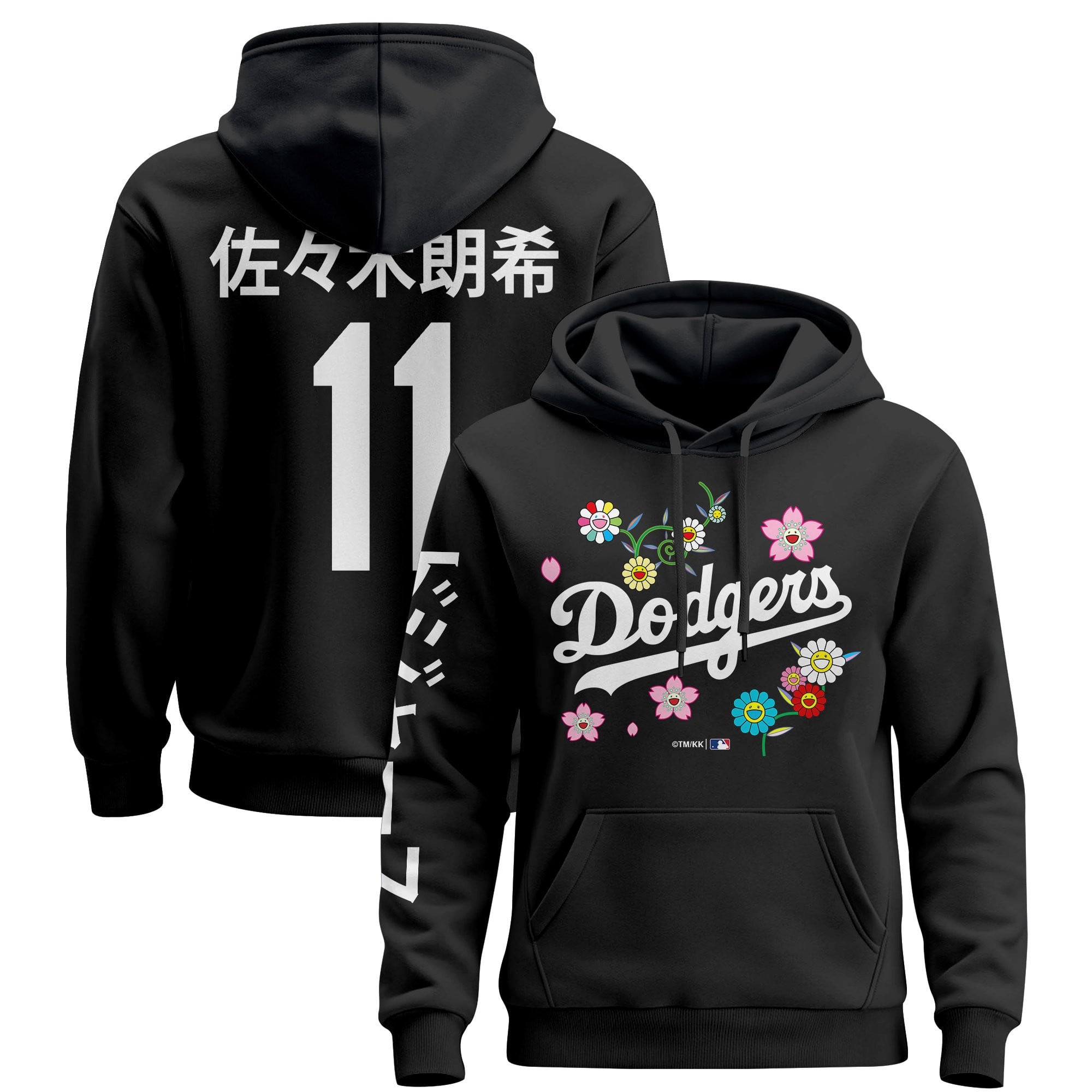 Men’s Dodgers x Takashi Murakami 2025 Pullover Hoodie – Stitched