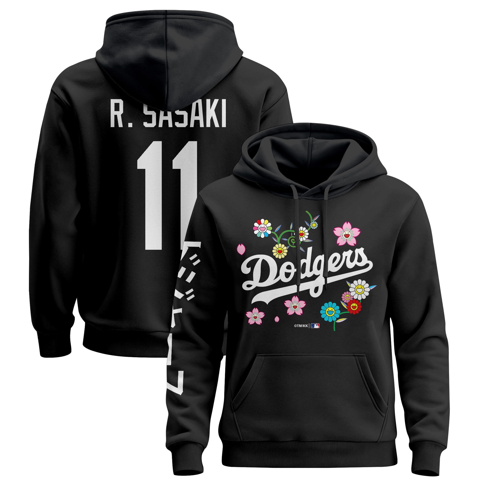 Men’s Dodgers x Takashi Murakami 2025 Pullover Hoodie – Stitched