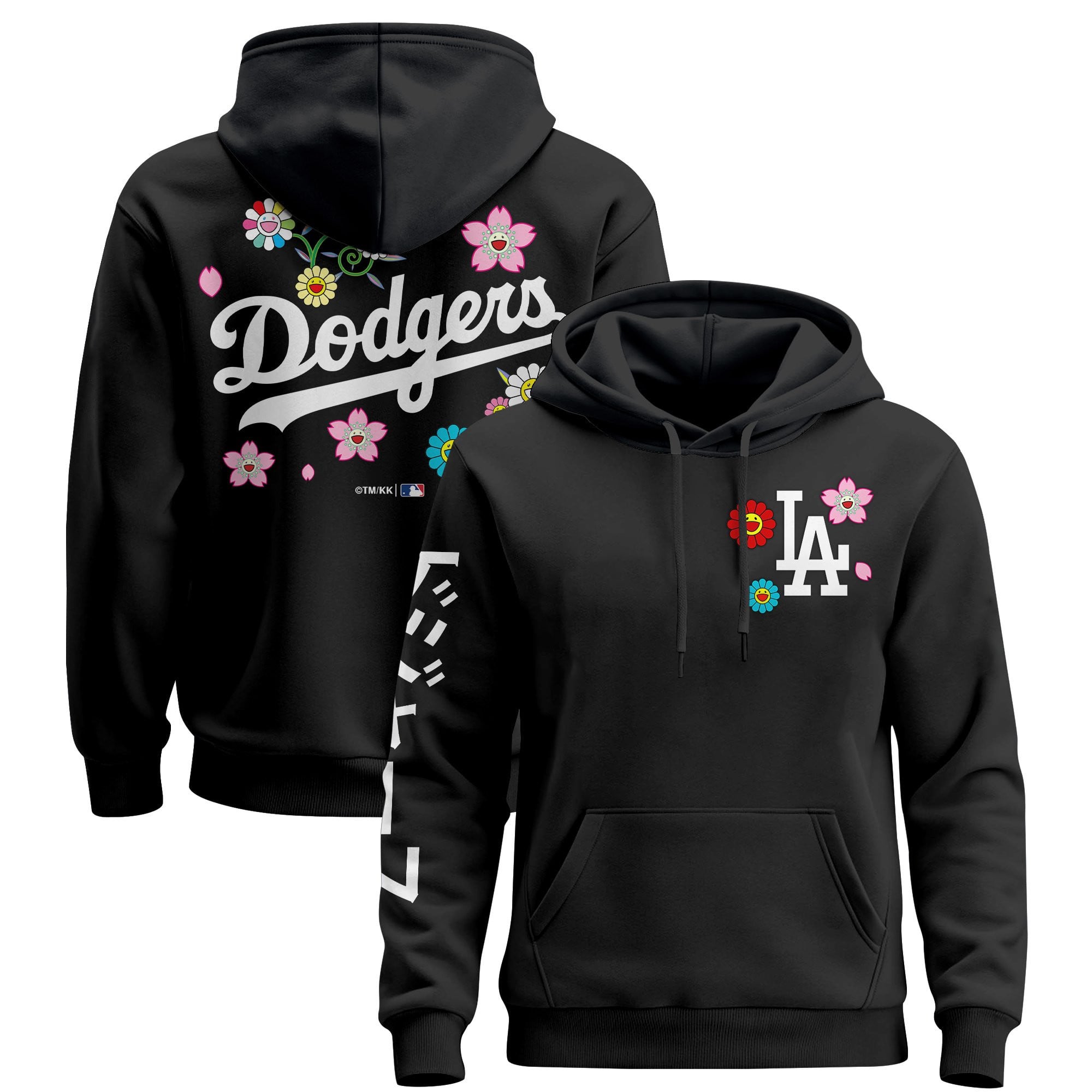 Men’s Dodgers x Takashi Murakami 2025 Pullover Hoodie – Stitched