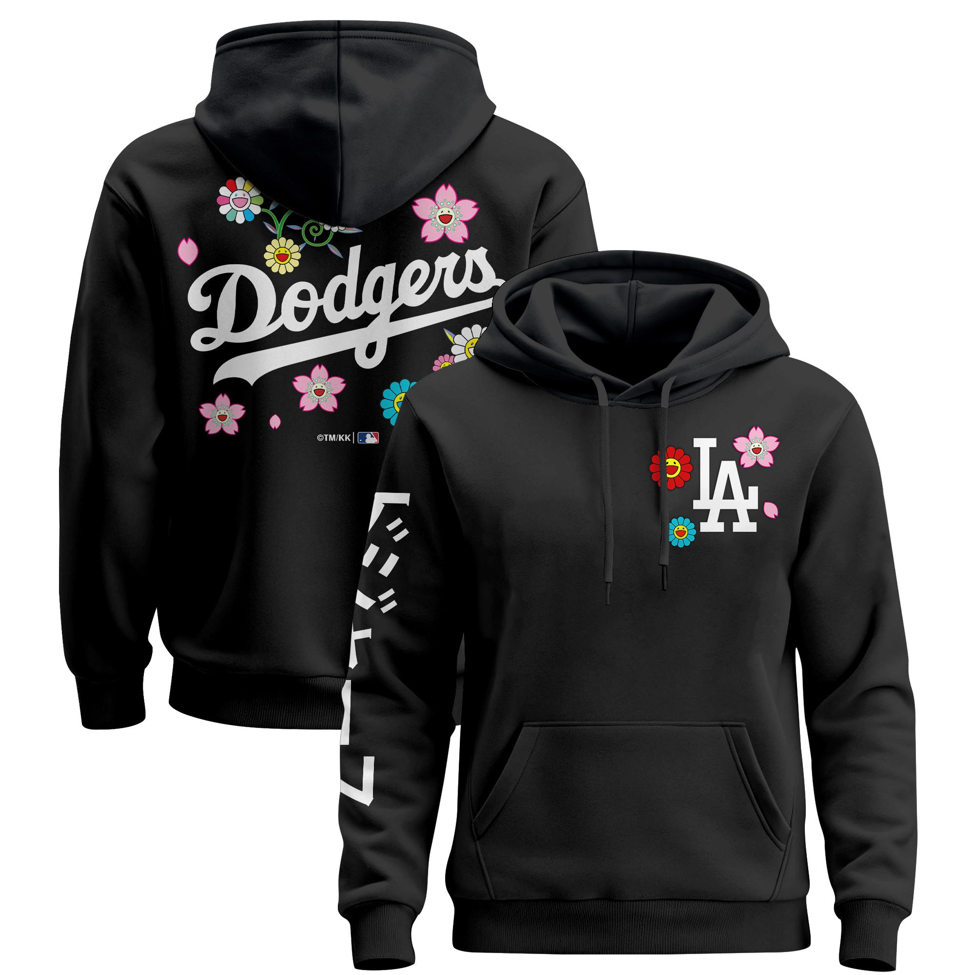 Men’s Dodgers x Takashi Murakami 2025 Pullover Hoodie – Stitched