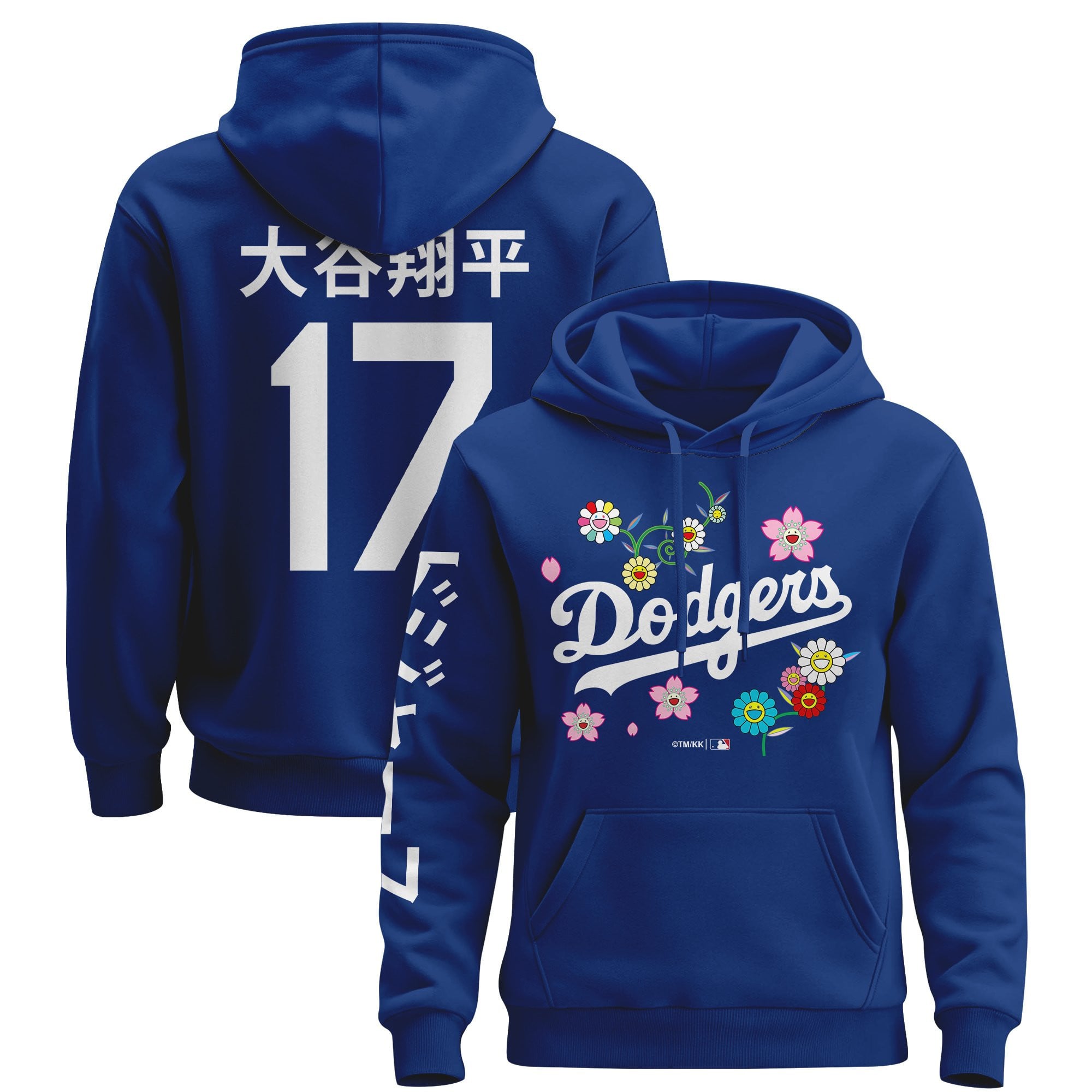 Men’s Dodgers x Takashi Murakami 2025 Pullover Hoodie – Stitched