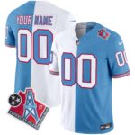 Titans 1997 Throwback Vapor Limited Custom Jersey – All Stitched