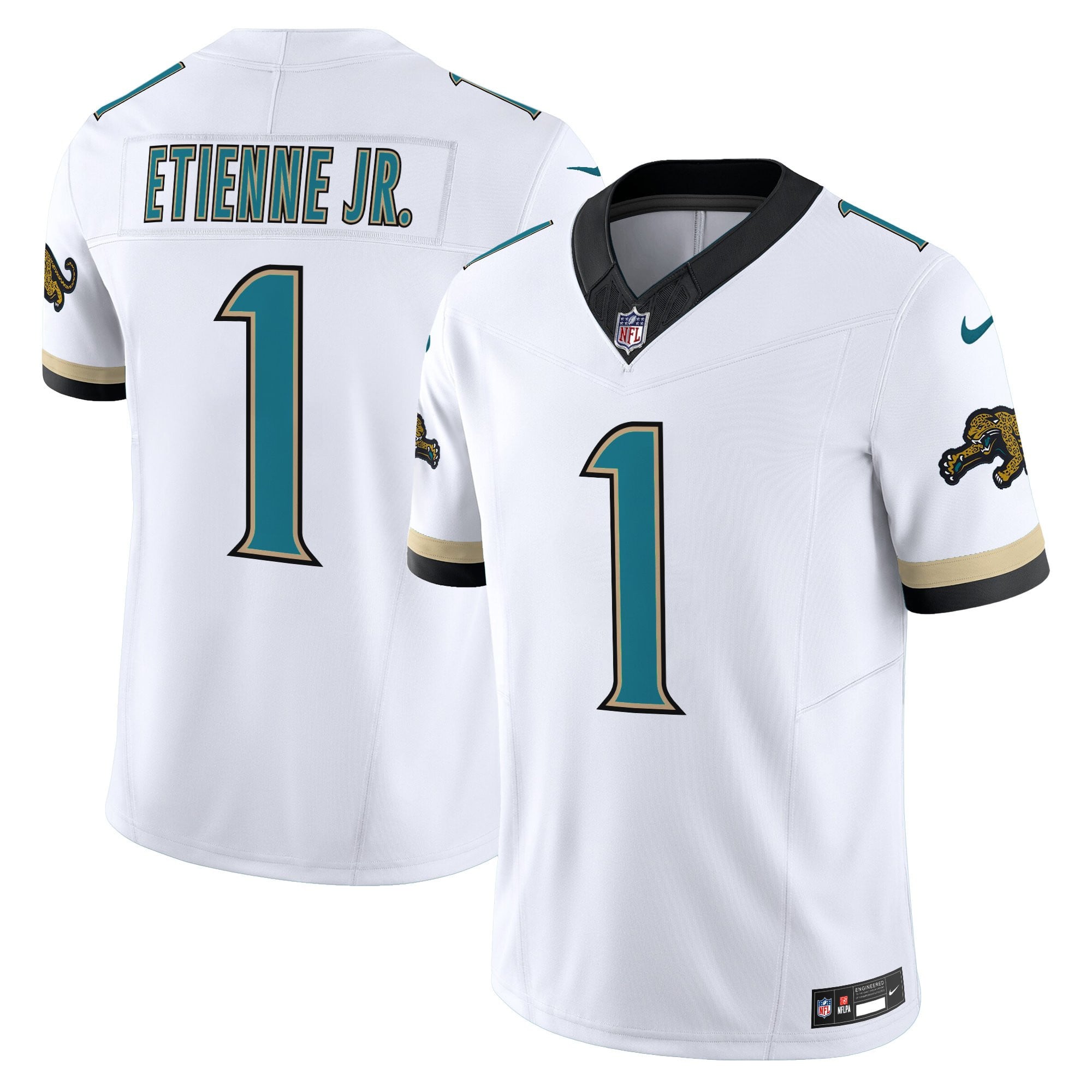 Men’s Jacksonville Jaguars Throwback Vapor Limited Jersey – All Stitched