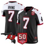 Men’s Tampa Bay Buccaneers 50th Season Patch Vapor Limited Jersey – All Stitched