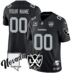 Raiders 2025 Vapor Limited Custom Jersey – 65th Anniversary – All Stitched