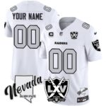 Raiders 2025 Vapor Limited Custom Jersey – 65th Anniversary – All Stitched
