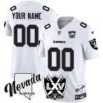 Raiders 2025 Vapor Limited Custom Jersey – 65th Anniversary – All Stitched