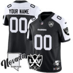 Raiders 2025 Vapor Limited Custom Jersey – 65th Anniversary – All Stitched