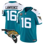 Men’s Jacksonville Jaguars Florida Patch Vapor Jersey – All Stitched