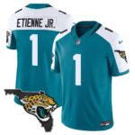 Men’s Jacksonville Jaguars Florida Patch Vapor Jersey – All Stitched