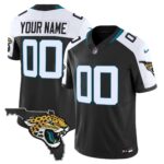 Jacksonville Jaguars Florida Patch Vapor Custom Jersey – All Stitched