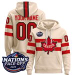 Canada 4 Nations Face-Off 2025 Custom Pullover Hoodie V2 – All Stitched
