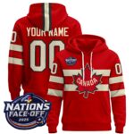 Canada 4 Nations Face-Off 2025 Custom Pullover Hoodie V2 – All Stitched
