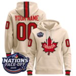 Canada 4 Nations Face-Off 2025 Custom Pullover Hoodie – All Stitched