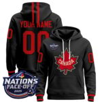 Canada 4 Nations Face-Off 2025 Custom Pullover Hoodie – All Stitched