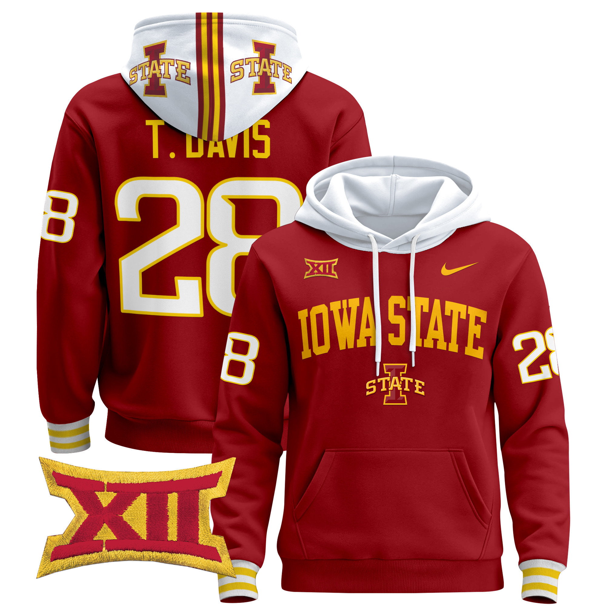 Iowa State Cyclones 2024 Pullover Hoodie V2
