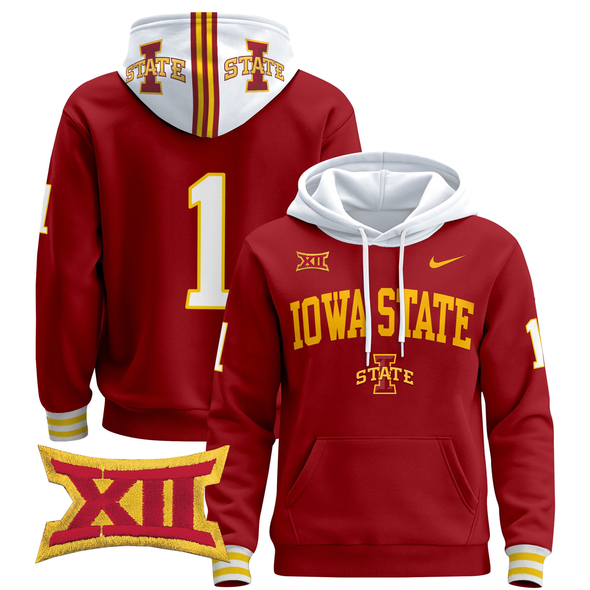 Iowa State Cyclones 2024 Pullover Hoodie V2