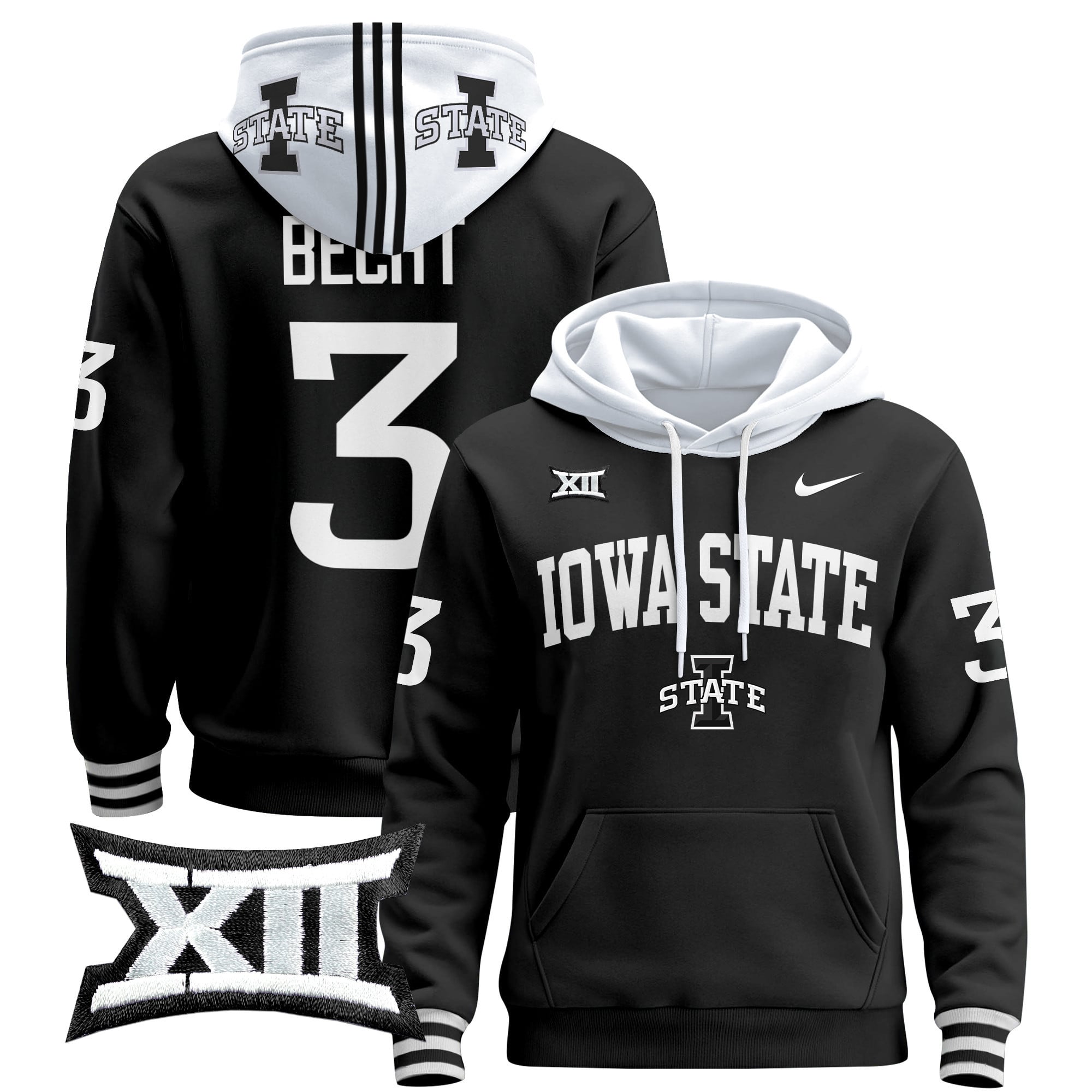 Iowa State Cyclones 2024 Pullover Hoodie V2