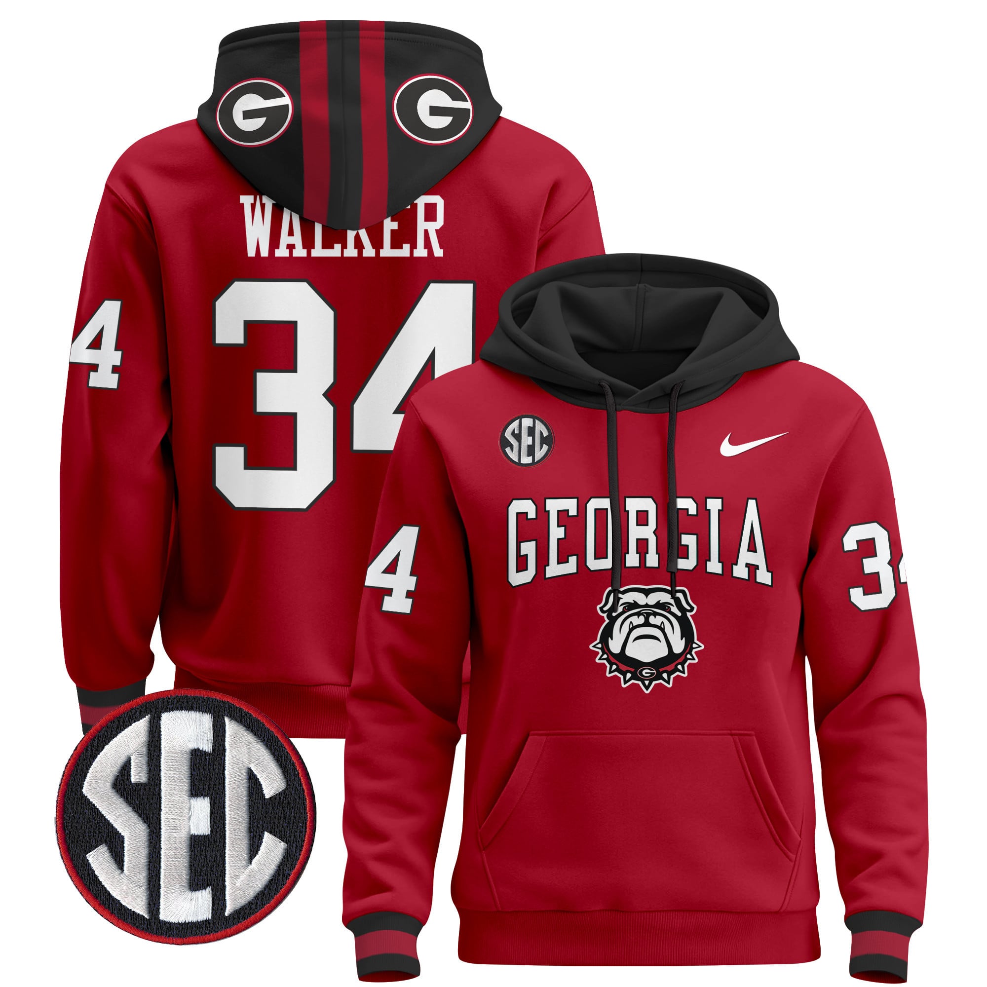 Georgia Bulldogs 2024 Pullover Hoodie V2