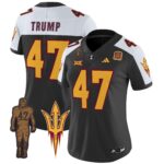Women’s Arizona State Sun Devils 2024 Pat Tillman Honoring Patch Vapor Limited Jersey – All Stitched