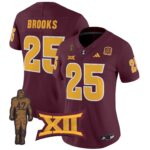 Women’s Arizona State Sun Devils 2024 Pat Tillman Honoring Patch Vapor Limited Jersey – All Stitched