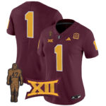 Women’s Arizona State Sun Devils 2024 Pat Tillman Honoring Patch Vapor Limited Jersey – All Stitched