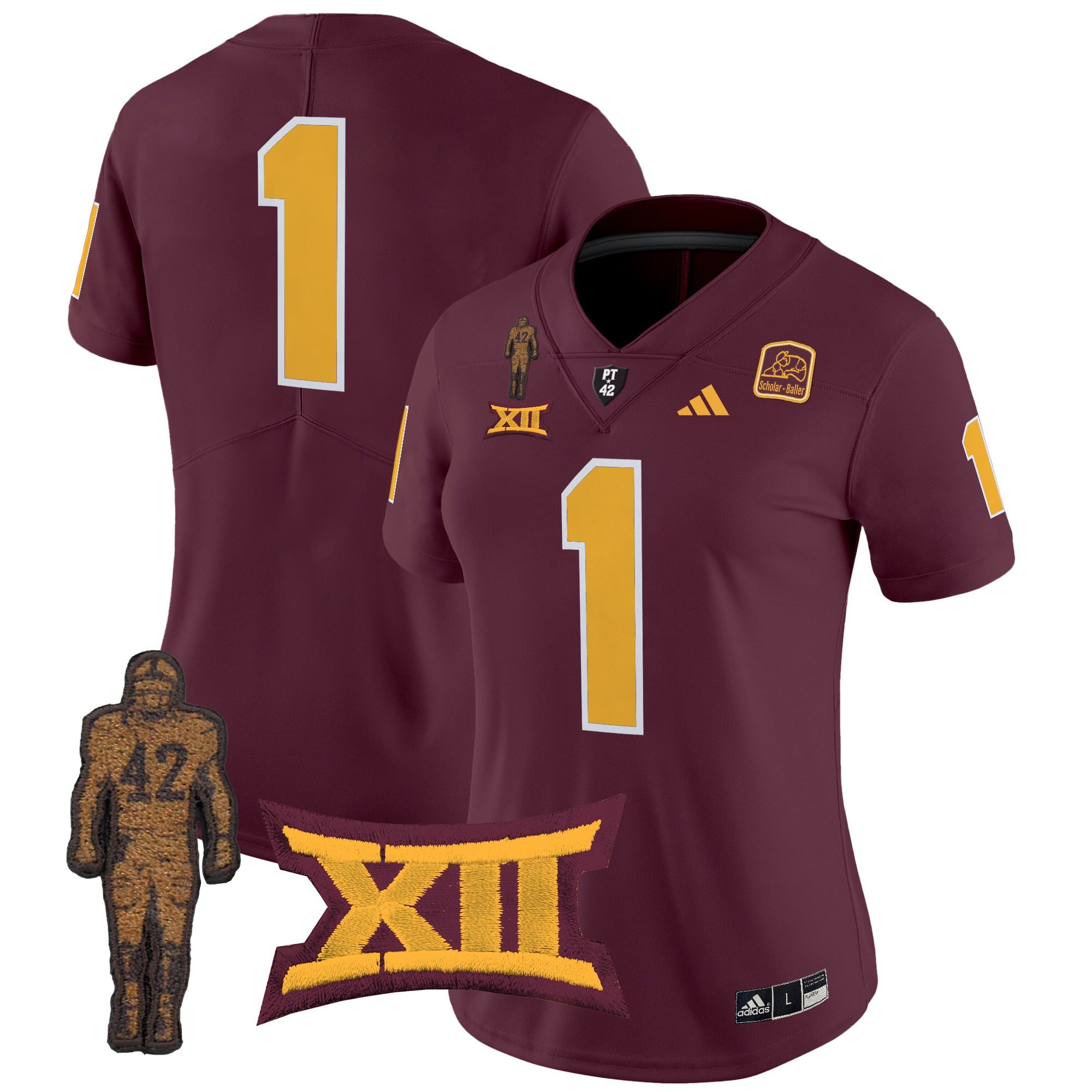 Women’s Arizona State Sun Devils 2024 Pat Tillman Honoring Patch Vapor Limited Jersey – All Stitched