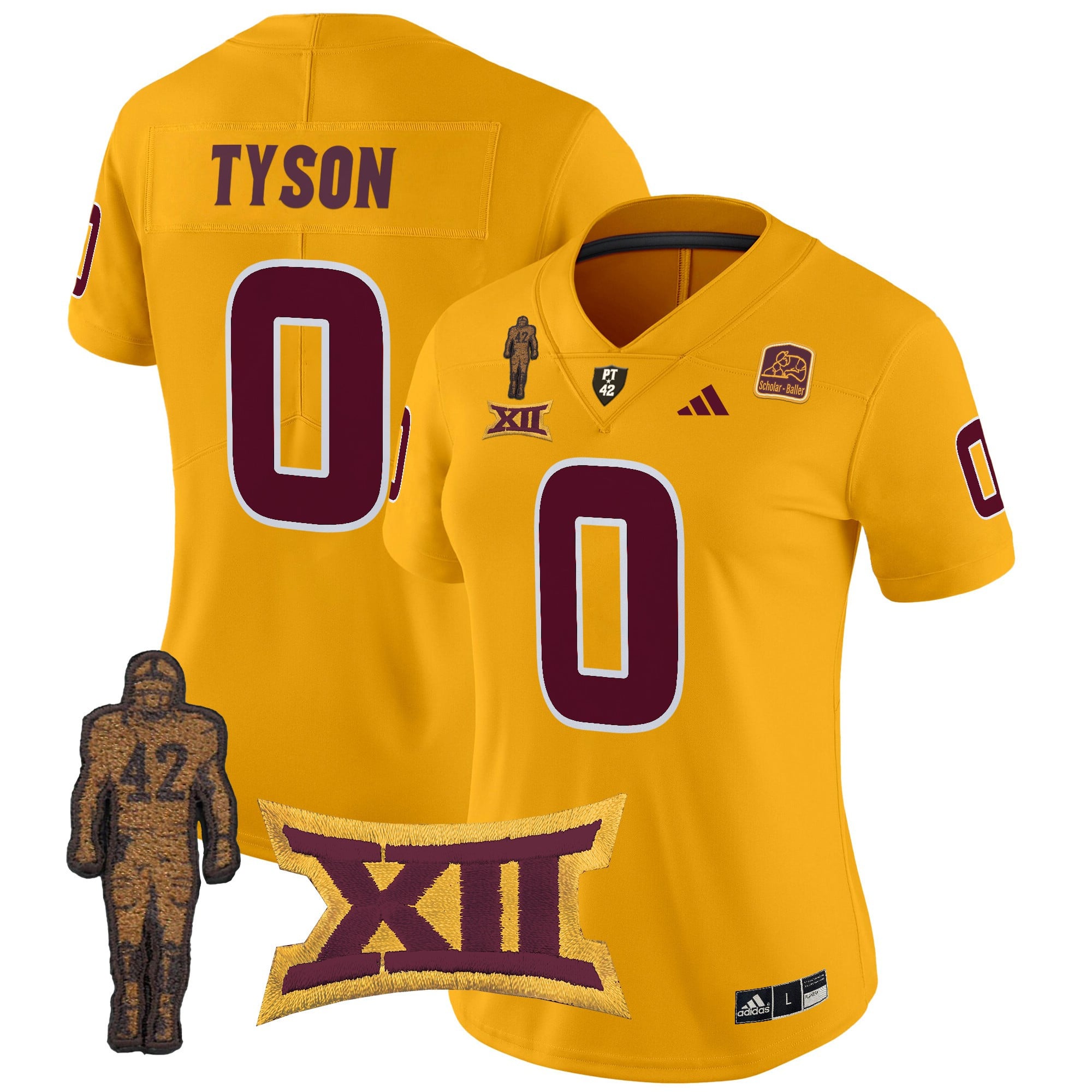 Women’s Arizona State Sun Devils 2024 Pat Tillman Honoring Patch Vapor Limited Jersey – All Stitched