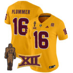 Women’s Arizona State Sun Devils 2024 Pat Tillman Honoring Patch Vapor Limited Jersey – All Stitched