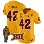 Women’s Arizona State Sun Devils 2024 Pat Tillman Honoring Patch Vapor Limited Jersey – All Stitched