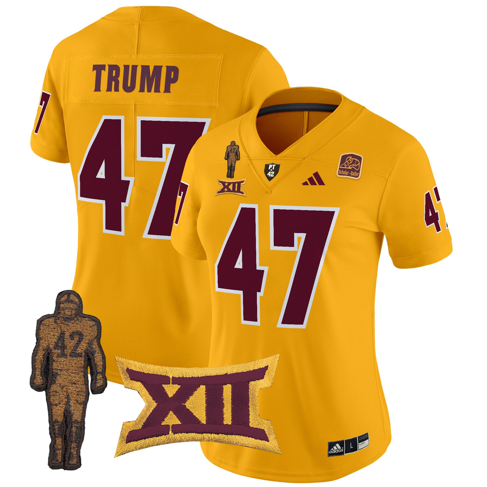 Women’s Arizona State Sun Devils 2024 Pat Tillman Honoring Patch Vapor Limited Jersey – All Stitched