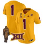 Women’s Arizona State Sun Devils 2024 Pat Tillman Honoring Patch Vapor Limited Jersey – All Stitched