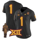 Women’s Arizona State Sun Devils 2024 Pat Tillman Honoring Patch Vapor Limited Jersey – All Stitched