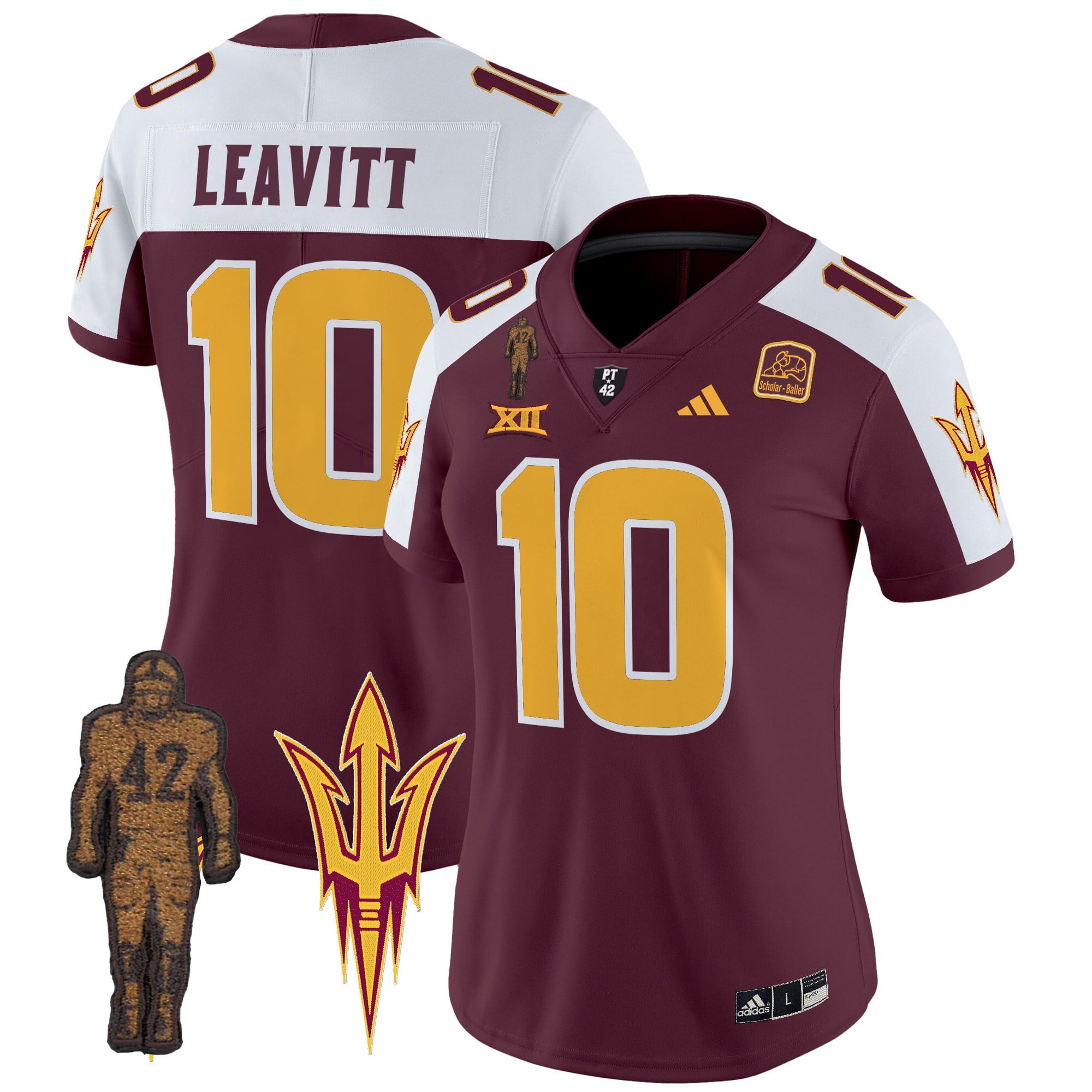 Women’s Arizona State Sun Devils 2024 Pat Tillman Honoring Patch Vapor Limited Jersey – All Stitched