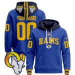 Los Angeles Rams 2024 Custom Pullover Hoodie V2