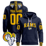 Los Angeles Rams 2024 Custom Pullover Hoodie V2