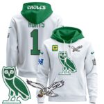 Philadelphia Eagles OVO 2024 Pullover Hoodie