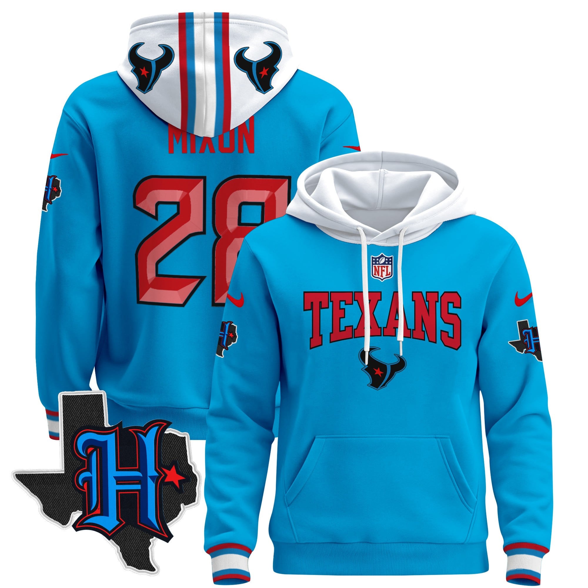 Houston Texans 2024 Pullover Hoodie V3