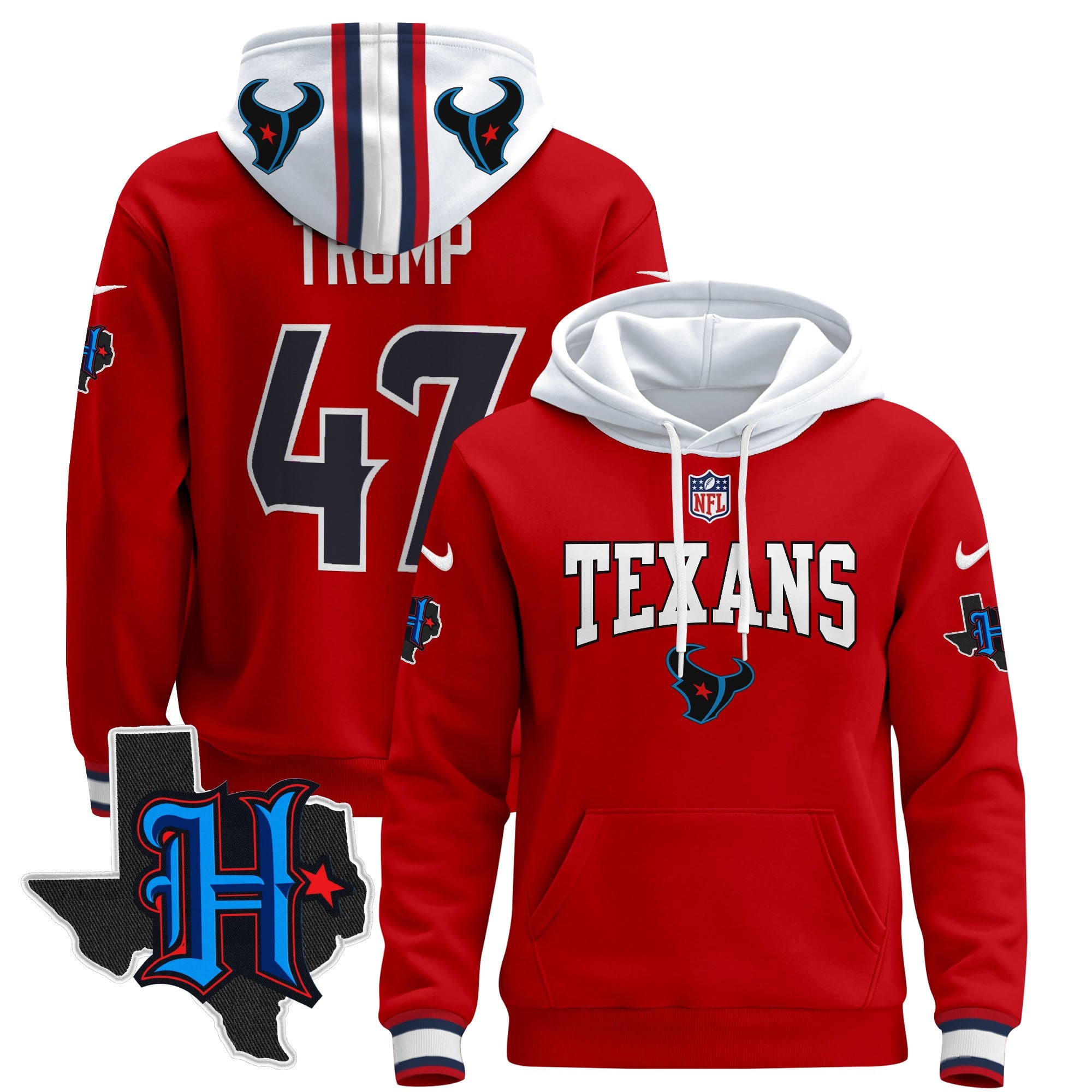 Houston Texans 2024 Pullover Hoodie V3